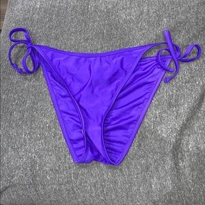 Purple bikini bottoms